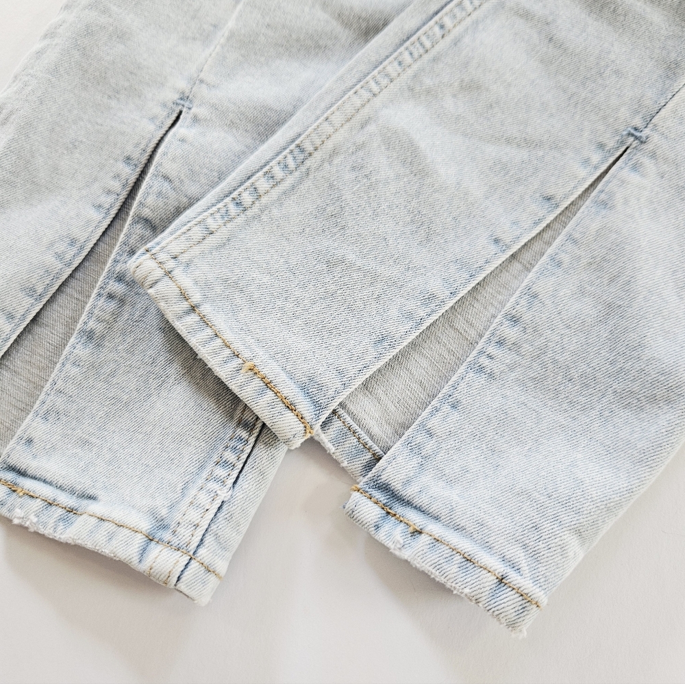 Abercrombie & Fitch The Skinny Ultra High Rise Curve Love Split Hem Jeans 31/12 - Picture 11 of 11